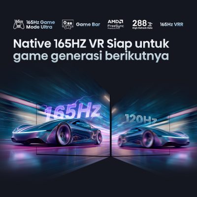 Hisense TV 4K 100U7Q VIDAA - 165Hz Game mode Ultra - Mini LED Pro