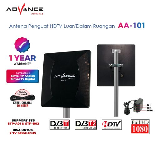 6a5e08499164c57487931fb68907307bbed18e2e73e2959268ed4.jpg Antena Tv Digital Advance AA-101 antena tv digital indoor / outdoor