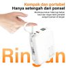 Cloema 10000mAh 20000mAh Fast Charging Power Bank Dibangun dalam 2 Kabel Lightning / Type C Dengan Tampilan Digital Pintar Kapasitas Besar Lapangan Mini
